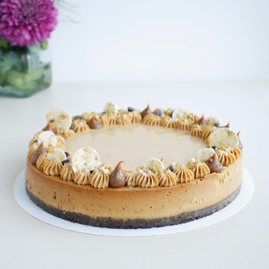 Cheesecake dulce de leche